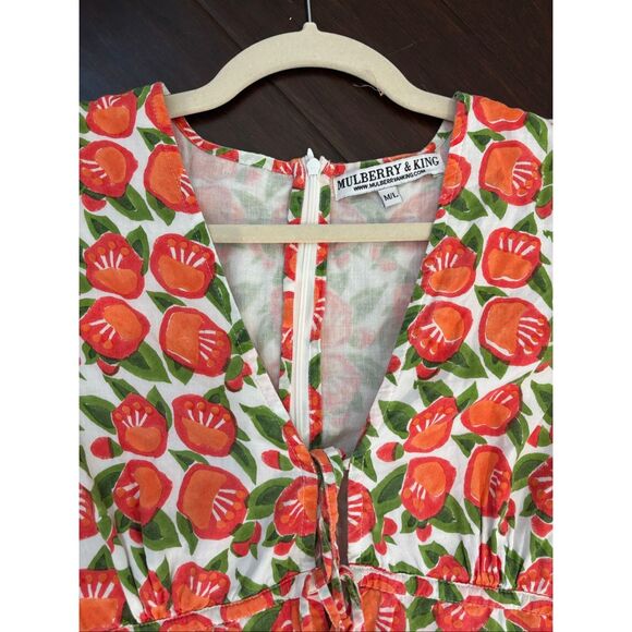 NWOT Mulberry & King mini dress, M/L $190 - Picture 4 of 8